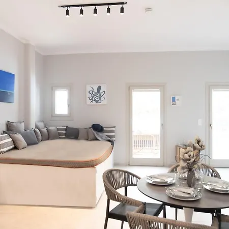 ヴィラ Capari Maisonette With Shared Pool Mykonos Town